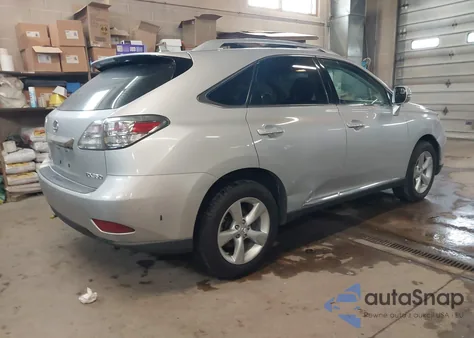 2010 Lexus Rx 350 z USA, uszkodzony, nr VIN 2T2BK1BA3AC052997